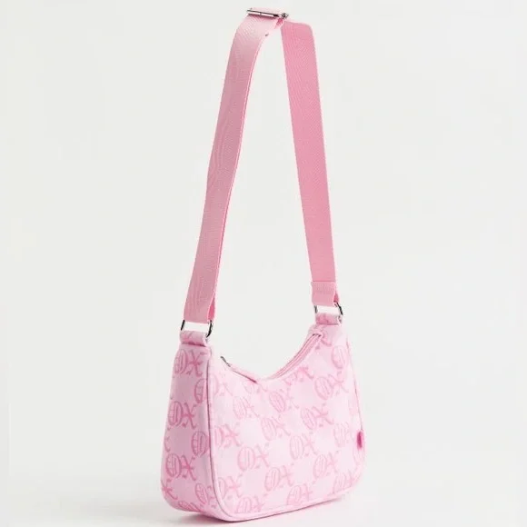 Pink Patterned Shoulder Bag - Picture 2 of 8